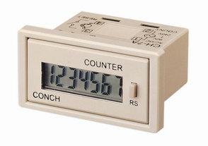 4 yr Battery Powered Remote LCD Counter - Panel Mount