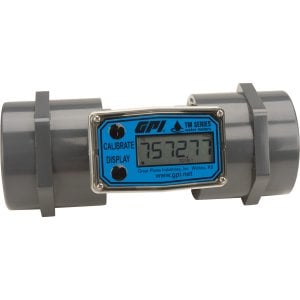 Economical Inline Digital turbine flow meter 2" BSP