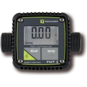 253591006 FMT 3 Digital flow meter, 1" BSP connections, 5-120 L/min