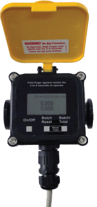 AgriMagP Plastic Mag Flow Meter 80mm :: No Moving Parts, 9-35V DC Powered LCD, Frequency Output