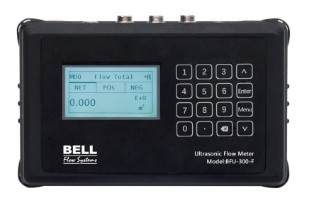 Portable Ultrasonic Flow Meter :: Complete Kit