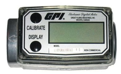 Inline Digital turbine flow meter