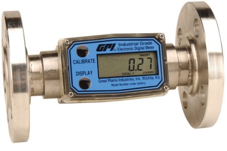 Inline Digital Turbine Meter - ANSI 150# Flanges