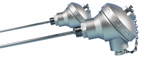 Matched Pair PT 100 Temperature sensors with Miniature IP54 Head