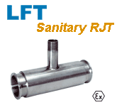 Hygienic Liquid Flow Turbine RJT Male to female 5 - 50 L/min