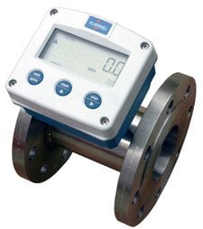 2" Flanged PN16 Gas Flow Turbine 18 - 252 m3/Hr