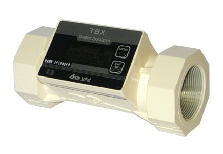 2" Screwed TBX Digital Gas Flow Turbine :: Qmin 10 Qmax 100 m3/h