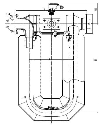 U Tube Coriolis Flow Meter 100mm