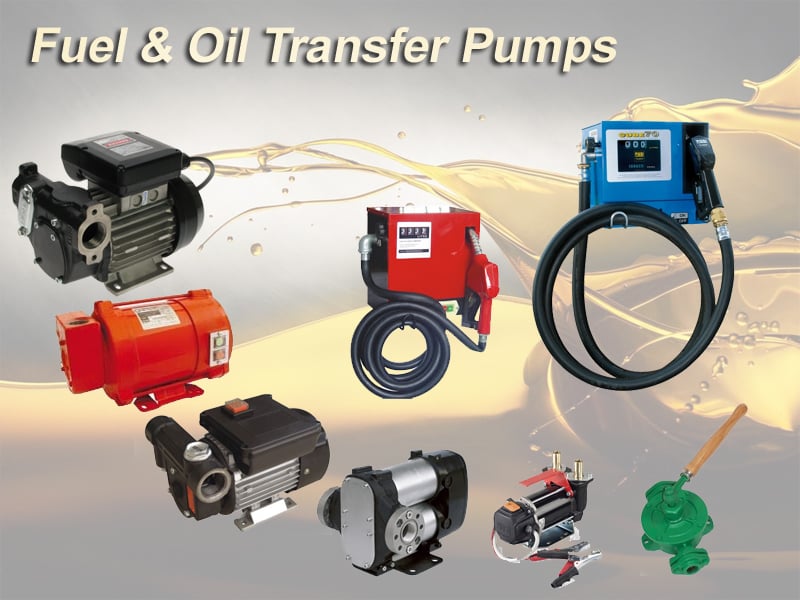 fuel transfer pumps for diesel and petrol