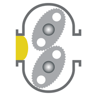 Image result for oval gear flow meter