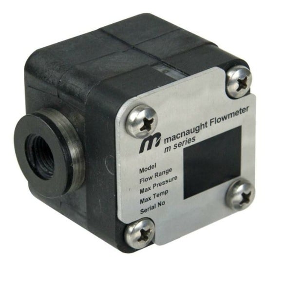 Macnaught CR006 Chemical Flow Meter 1/4" Ports, 0.5 100 L/Hr