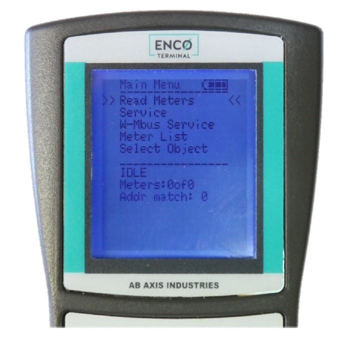 ENCO Terminal Portable radio data logger | Walk By, Drive By AMR