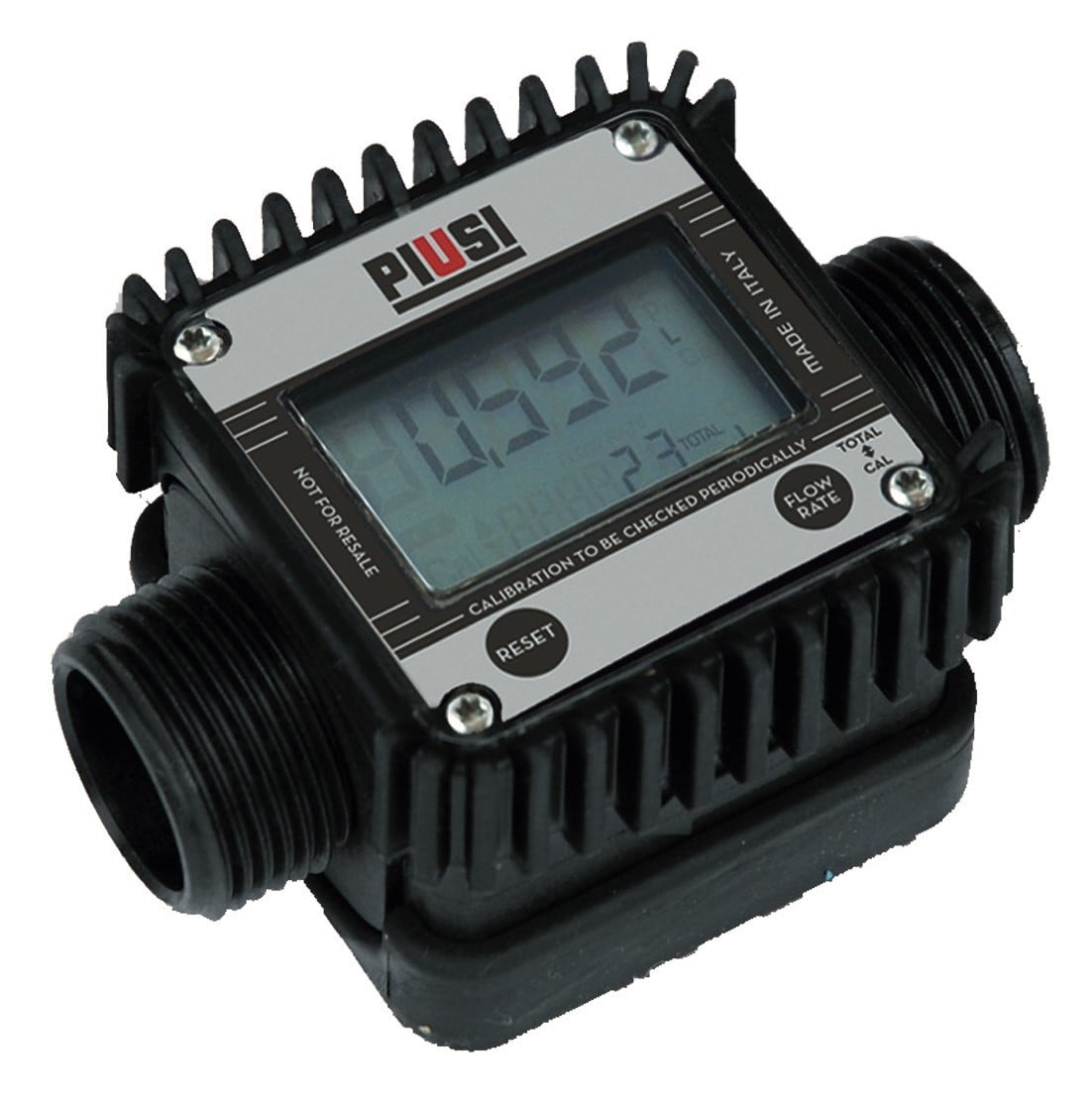Piusi K24 Diesel Fuel Turbine Meter 1" Digital Fuel flow meter range