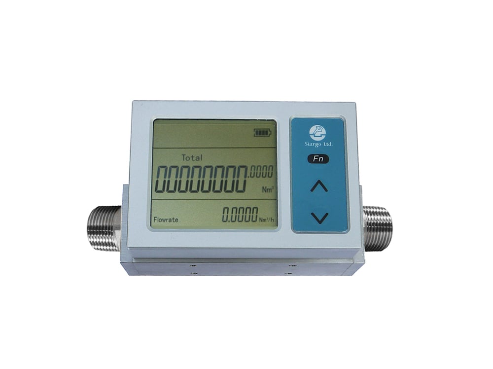 Gas Flow Meter with Detachable Display DN12 , 200,300 SLPM MF5600