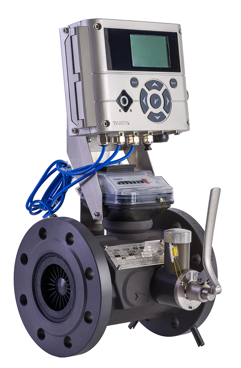 TBQM Gas Turbine Flow Meter DN100, G400 TBQM Turbine Gas Flow Meters