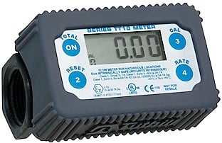 1" Digital AdBlue & Water turbine meter, +/- 1% accuracy