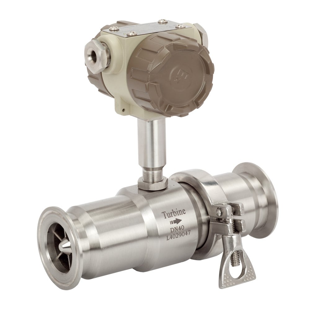 Liquid Flow Turbine Meter 100mm ID, Range 20 200 m3/hr Economy