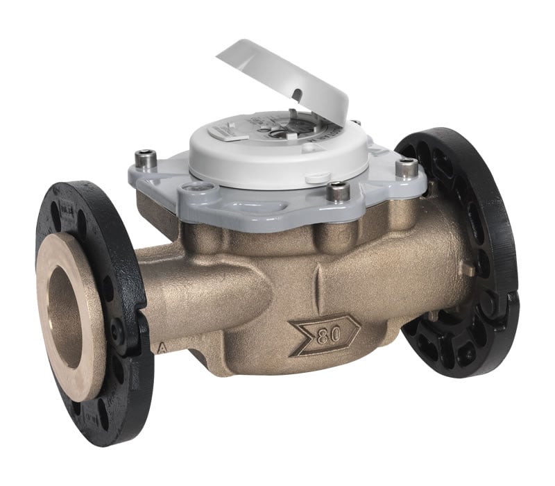 DN50 Itron Flostar singlejet water meter (Cold) Dry Dial Flanged PN16