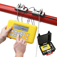 HIRE of Portable Ultrasonic Flow meter PF330 :: Transit Time NB 13-5000mm