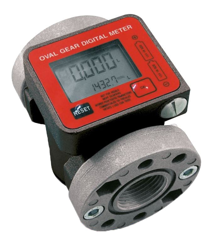 Piusi K600/3 Diesel Flow Meter Digital Fuel flow meter range