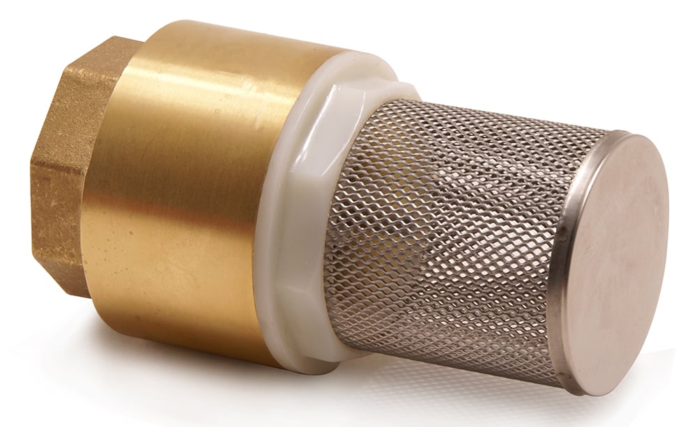 1" BSPT Foot Valve / Strainer Suction Strainers