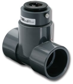 228 Flow Meter - Plastic PVC Tee