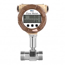 Liquid Flow Turbine Meter::  25mm ID, Range 1 - 10 m3/hr