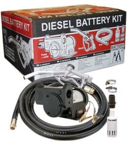 Kit De Batterie Diesel :: 50 L / Min 12 Ou 24 VDC