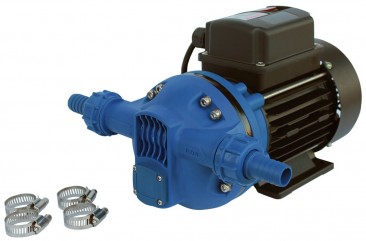 AdBlue™ IBC supply kit ::  230vAC Diaphragm Pump, Digital Flow Meter and Automatic Nozzle