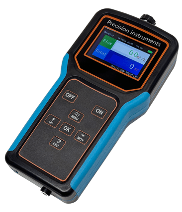 Open Channel Area Velocity Flow Meter :: Battery Powered