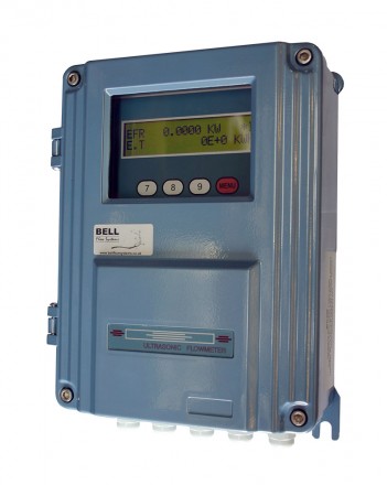 Conjunto De Medidor De Calor Ultrasónico Fijo BFU-100-RF :: Sensores De Pinza De 25 Mm A 100 Mm