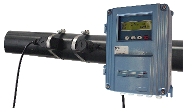 Conjunto De Medidor De Flujo Ultrasónico Fijo BFU-100-F :: Sensores De Sujeción De 40 Mm - 100 Mm