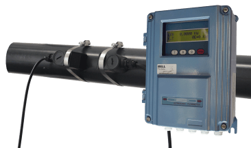 BFU-100-F Fixed Ultrasonic Flow Meter Assembly :: Clamp-on Sensors 50mm - 700mm