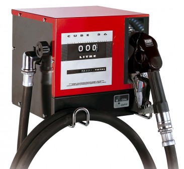 Piusi Cube 56 :: 230v Fuel Transfer Pump kit, wall or pedestal mounted