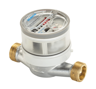 Single-Jet domestic Hot Water Meter DN15 :: 90 