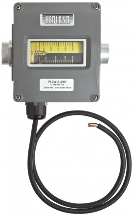 Hedland VA Flow meter for Oil and Petroleum: 1/4" BSP, Stainless Steel - Low Flow