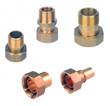 2 "BS746 To 2" BSP UK Standard Brass Connection (ciascuno)