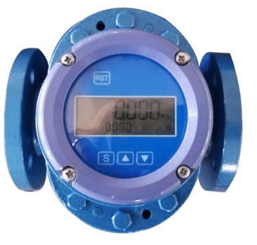 Budget Battery Powered LCD Display Flow Meter :: DN100