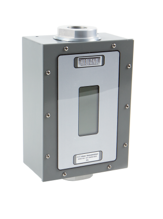 Hedland VA Flow meter for Air & Compressed Gases: 1/4" BSP, Aluminium