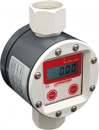 AdBlue ™ IBC-Versorgungssatz :: 230-VAC-Membranpumpe, Digitaler Durchflussmesser Und Automatische Düse