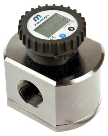 MX50P Industrial Flow Meter :: 2" Ports, 15 - 500 L/Min, 83bar (1200psi)