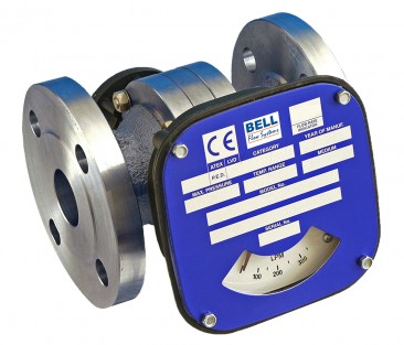 2 1/2" Flanged Flow Monitor/Switch - Stainless Steel