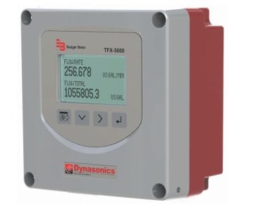 Medidor De Flujo Ultrasónico De Tiempo De Tránsito TFX-500w De Dynasonics :: Tamaño De Tubo Ajustable