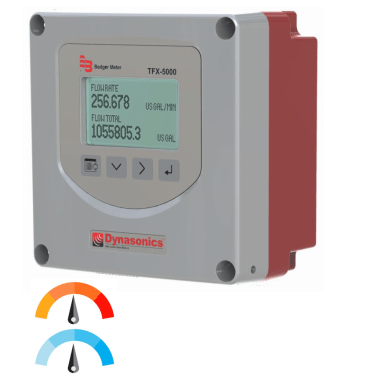 Dynasonics TFX-5000 Transit-Time Ultraschall-Wärmemengenzähler