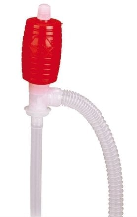 PLASTIC MANUAL HAND PUMP - FUEL, KEROSENE, WATER