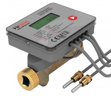 VuHeat DN20 Compact Ultrasonic Heat Meter: : Qp 2.5 (3/4" Reducing connections included)