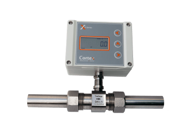 Stainless Steel Gas Flow Turbine Meter::  100mm ID