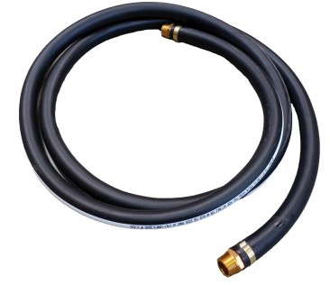 4m Fuel delivery hose assembly 25mm hose, 1" BSP