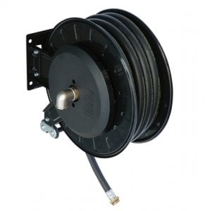 Piusi spring rewind hose reel for diesel, 3/4" or 1"