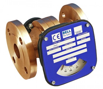 Bronze Flow Rate Indicator/Switch - 3" to 8"